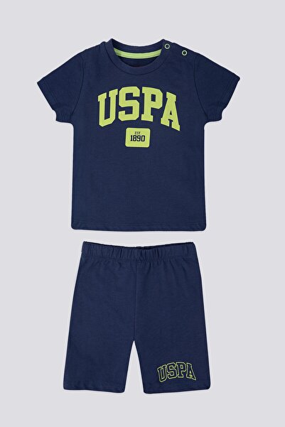 U.S. Polo Assn. قاعدة. مجموعة تيشيرتات للأطفال من Polo Assn Bright Dark Indigo