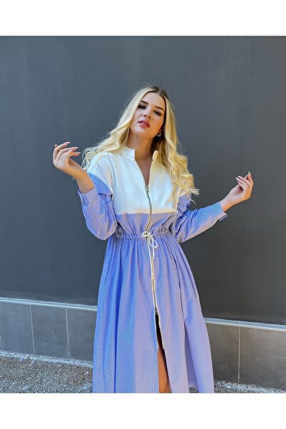 ileenofficial Belden Halat Ipli Gömlek Elbise