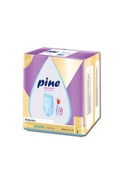 Pine 2 Packs of 30 Panties Patient Diapers Large (60 Pieces)