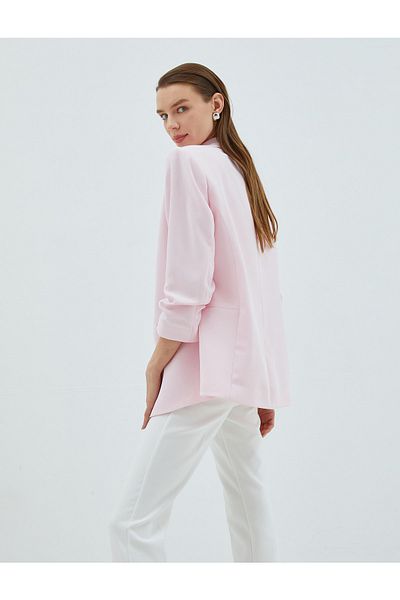 Koton Blazerjacke mit 3/4-Ärmeln und Taschendetail