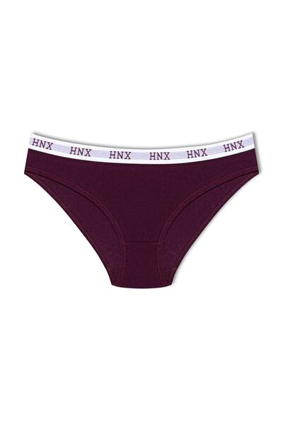 HNX 7-Piece Cotton Jacquard Elastic Women's Slip Panties