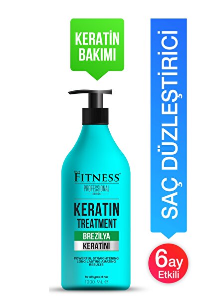 Fitness Professional Saç Düzleştirici Keratin Bakımı Brezilya Fönü 1000ml + Hair Botox 250ml
