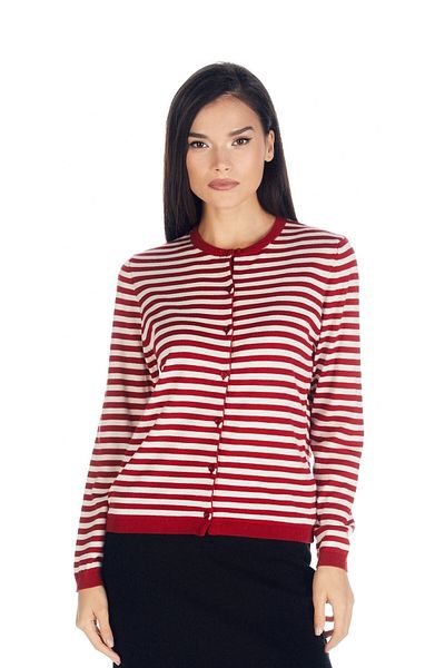 Solo Striped Knitted Cardigan