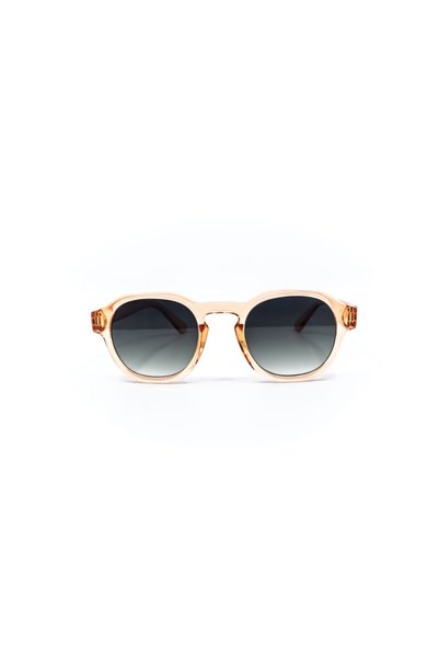 Vintage Life Concept 32219 UV Protection Unisex Transparent Orange Sunglasses