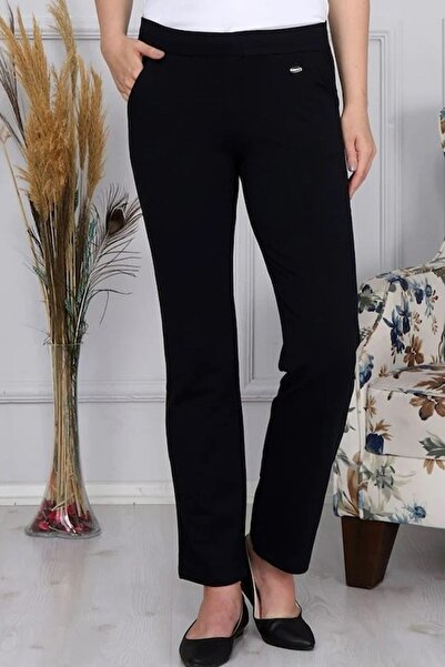 Remsa Spor Γυναικείο παντελόνι σε μαύρο χρώμα