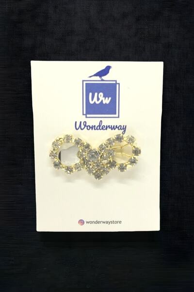 wonderway Брошка с блестящи камъни