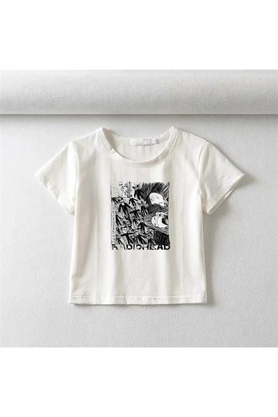 Touz Εκτυπωμένη αφίσα White Crop Radiohead