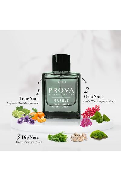 prova Special Edition Marble 50 Ml Edp Erkek Ve Artist 50 Ml Edp Kadın Parfüm Seti 2 X 50 Ml