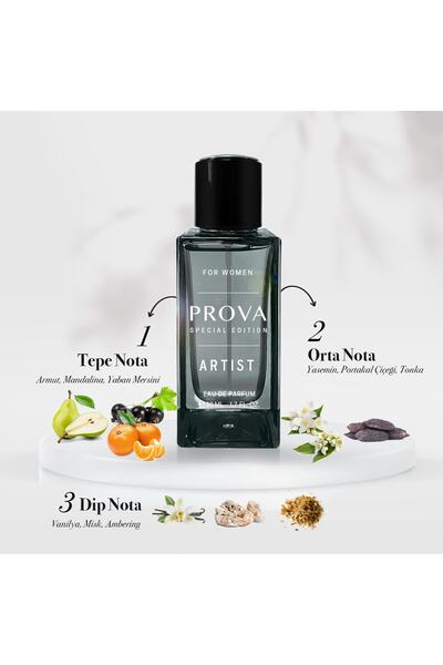 prova Special Edition Marble 50 Ml Edp Erkek Ve Artist 50 Ml Edp Kadın Parfüm Seti 2 X 50 Ml