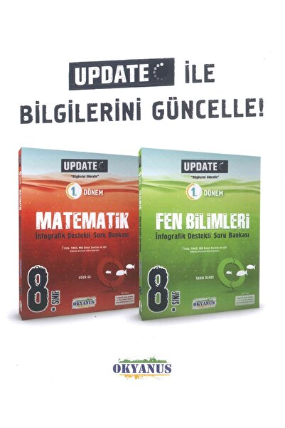 Okyanus Yayıncılık 8. Sınıf Update 1. Dönem Infografik Destekli Matematik ve ...