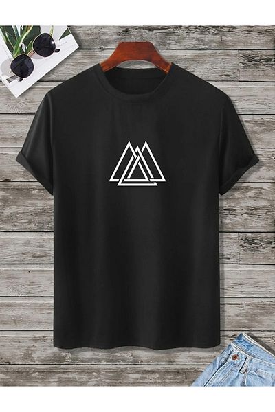 BRAVELY Oversize T sh rt Delta Bask l Un sex Fiyat Yorumlar Trendyol