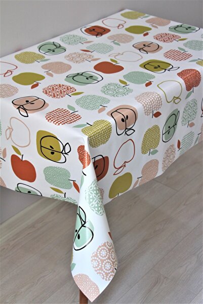 DedeEvTekstil Față de masă din pânză uleioasă din PVC, căptușită cu fibre, 82...