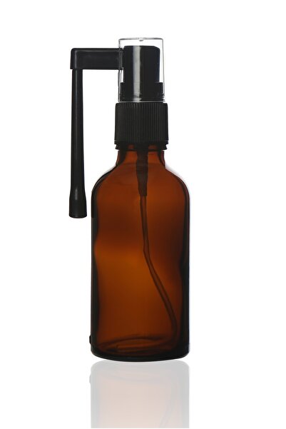 Milea Ağız Boğaz Spreyi Şişesi Amber Cam 50 Ml