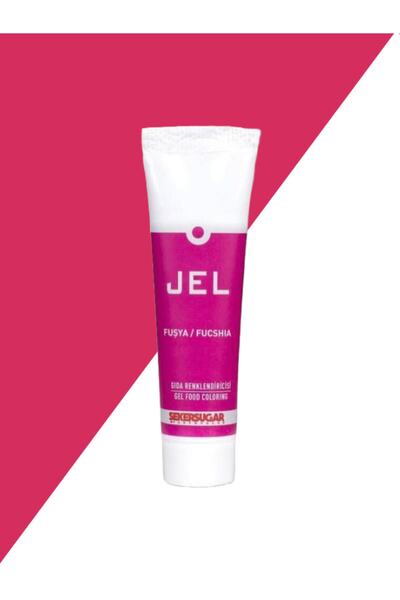 ŞEKER & SUGAR Fuşya Jel Gıda Boyası 100 gr