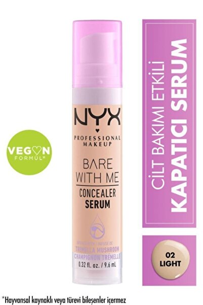 NYX Professional Makeup Bare With Me Kapatıcı Serum 02 Light