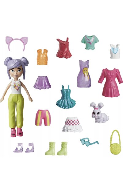 Polly Pocket Farklı Kombin Eğlencesi HKV88 HKV94 Lisanslı Ürün