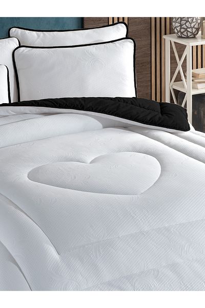 NANOSOFT Single Quilt-black