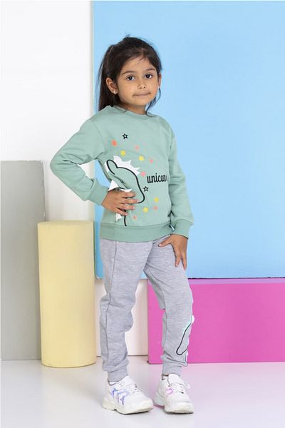Flower Comfortable Suit Set for Kids