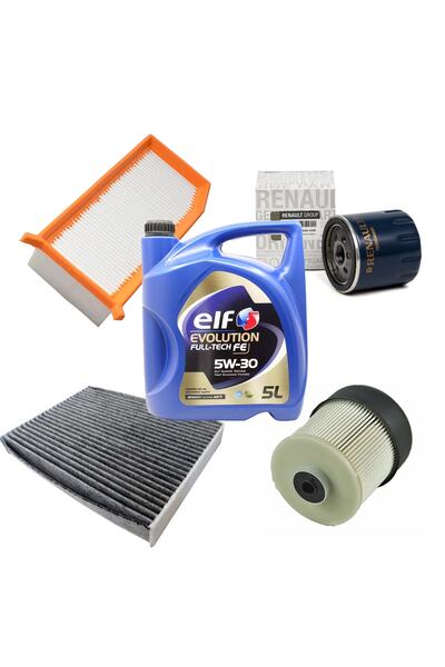 Genel Markalar Dacia Dokker Filtre Yağ Bakım Seti 1.5 Dci 2012-2018 [75 Ve 90...