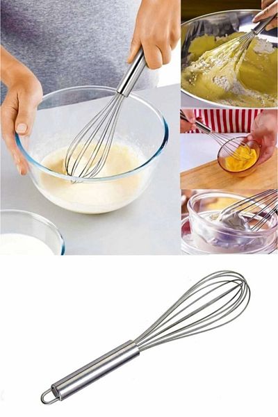 Hilamingo Home Medium Steel Whisk