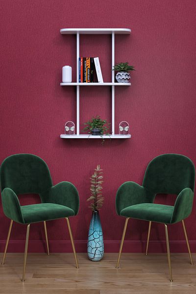 moka park avm Decorative Wall Shelf Multi-Purpose 2 Tier Shelf Rafy