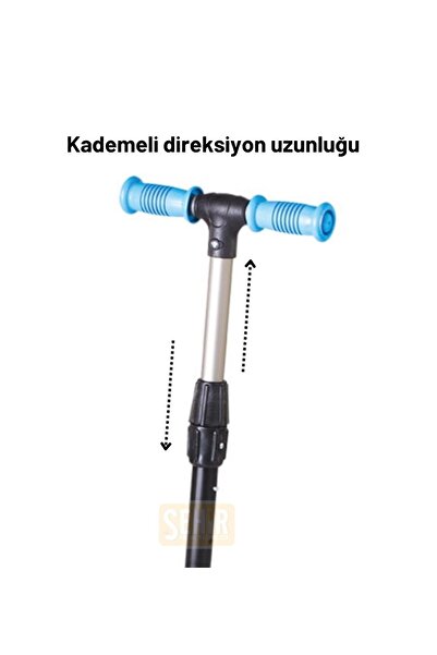 Cool Wheels Twist 3 Tekerlekli Led Işıklı Yükseklik Ayarlı Çocuk Scooter