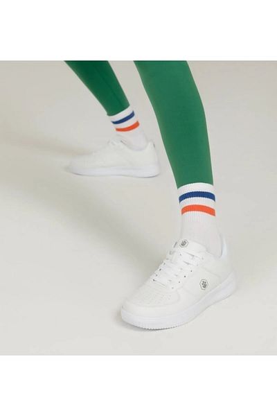 lumberjack Pantofi sport albi pentru femei ortopedice Finster