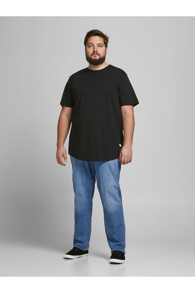 Jack & Jones قميص تيشيرت للرجال من جاك آند جونز 12184933 0 - أسود