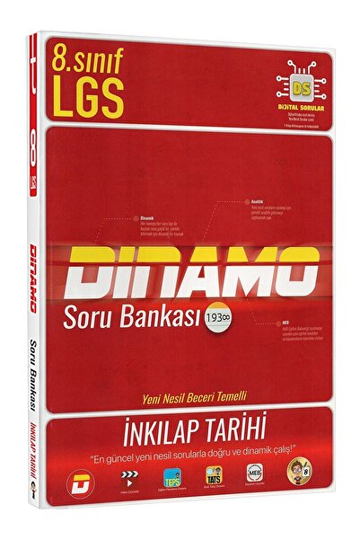 Tonguç Yayınları 8. Sınıf Inkılap Tarihi Dinamo Soru Bankası