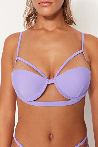 Trendyol Collection Lilac Underwire Bikini Top TBESS23BU00013