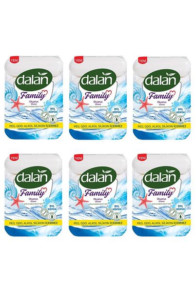 Dalan Family Soap Ocean 6 Pack 75x4 Gr Ocean Soap