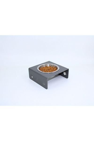 Pet Magic Petmagic Acrylic, Plexiglass Cat, Dog Steel Single Food and Water Bowl