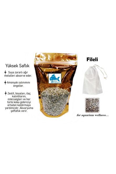 Atılım Akvaryum External Filter Material Ammonia Remover Zeolite 500gr
