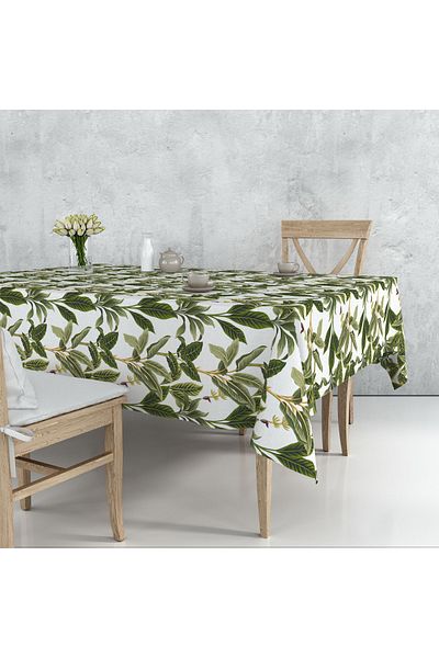 Pilloveland Față de masă Cu Motiv Tropical 140*180 Cm Tesuta In piele întoarsă
