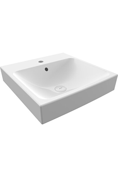 Bocchi Scala 48 Cm Parlak Beyaz Tezgah Üstü Lavabo 1076-001-0126