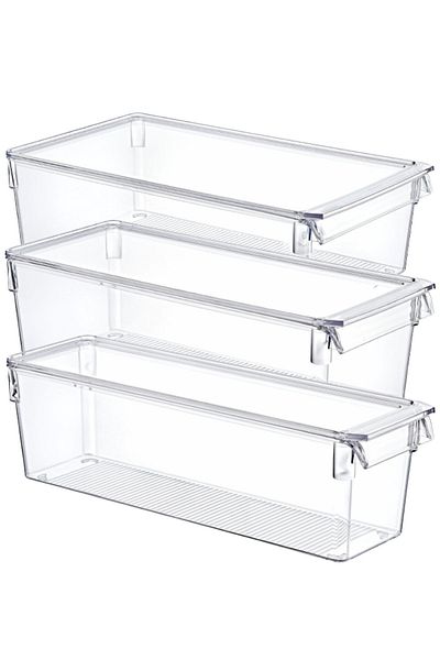 Nandy Home Σετ 9 Διαφανές Οργανωτής Ψυγείου και Ντουλάπας με Πόρτες