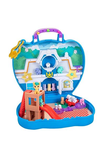 Hasbro My Little Pony Mini World Magic Compact Creative Playset F3876-f6440 - Critter Corner Hitch Trailb