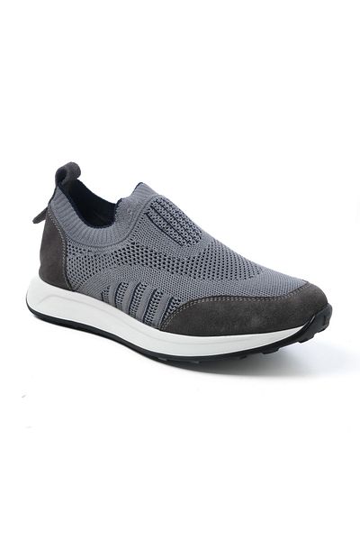 Deriden Men's Sneakers Er-35001 Gray Navy Blue