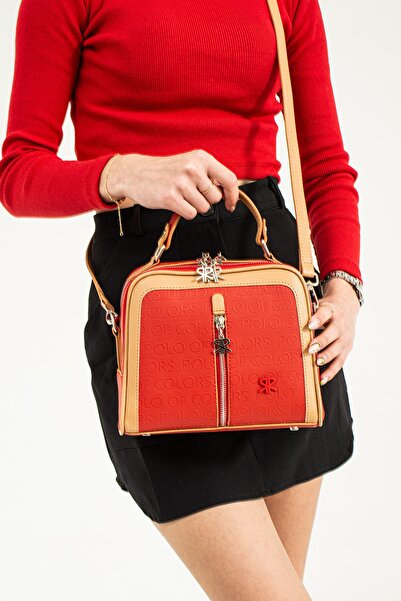 ImPolo Tara Red Camel ženska torba za rame i Torba komada veličine 20x24
