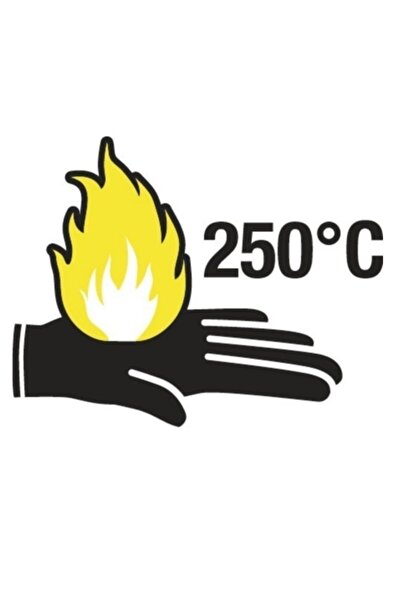 Delta Plus 3 قطع من قفازات العمل Ve733 المقاومة للحرارة (250 درجة مئوية) ومقاومة للاهتراء