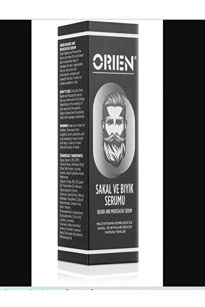 Orien Besleyici Ve Yenileyici Sakal Bıyık Serumu 50 ml.