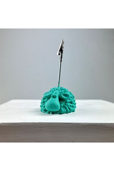 oasis decoration Ice Green Lamb Note Holder