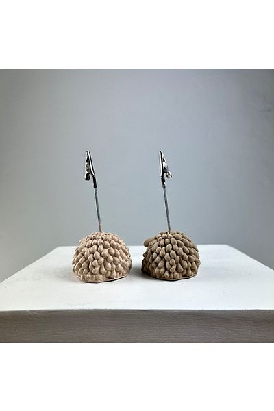 oasis decoration Lamb Note Holder Set of 2 (cream-bag paper)