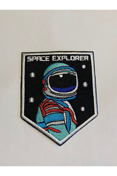 StüdyoÜmitTişört Astronot Space Explorer Nasa Uzay Patch-peç,arma,kot Yaması