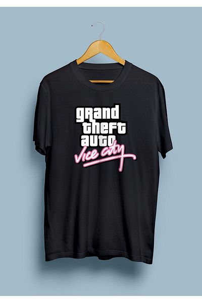 ZOKAWEAR Tricou imprimat Grand Theft Auto: Vice City Nostalgia Design