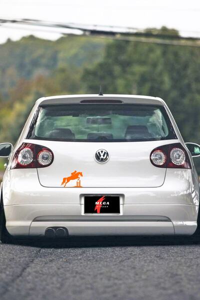 MegaSticker Autocolant pentru mașină, motocicletă, cască, laptop, parbriz 12x8 cm