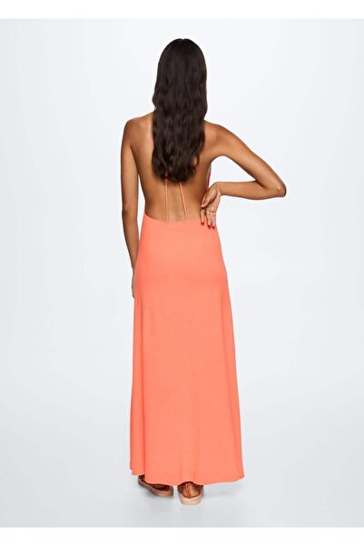 MANGO Woman Yırtmaçlı Triko Elbise