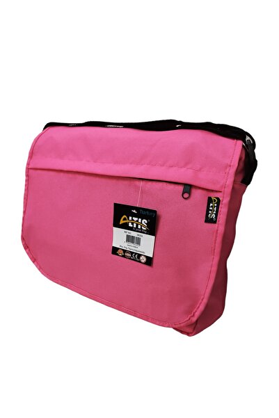 ALTIS Pink Messenger Bag with Five Compartments 08202