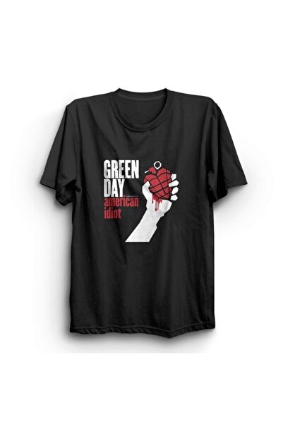 ZOKAWEAR Green Day, American Idiot Rock, Μεταλλικό T-Shirt