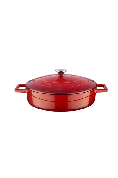 Lava Yayvan Cast Iron Pot - 24 cm